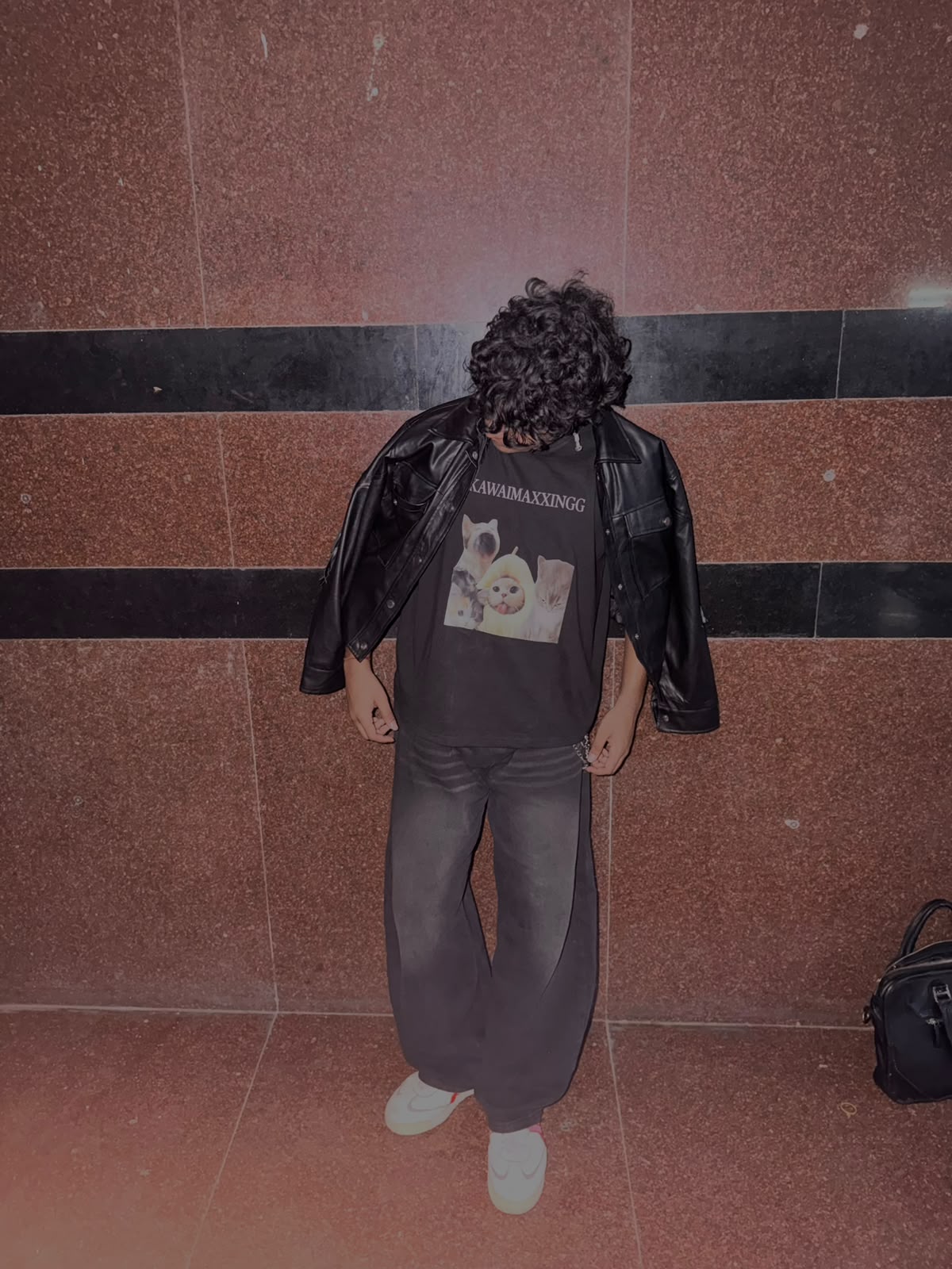 KAWAIMAXXING boxy cropped Tshirt