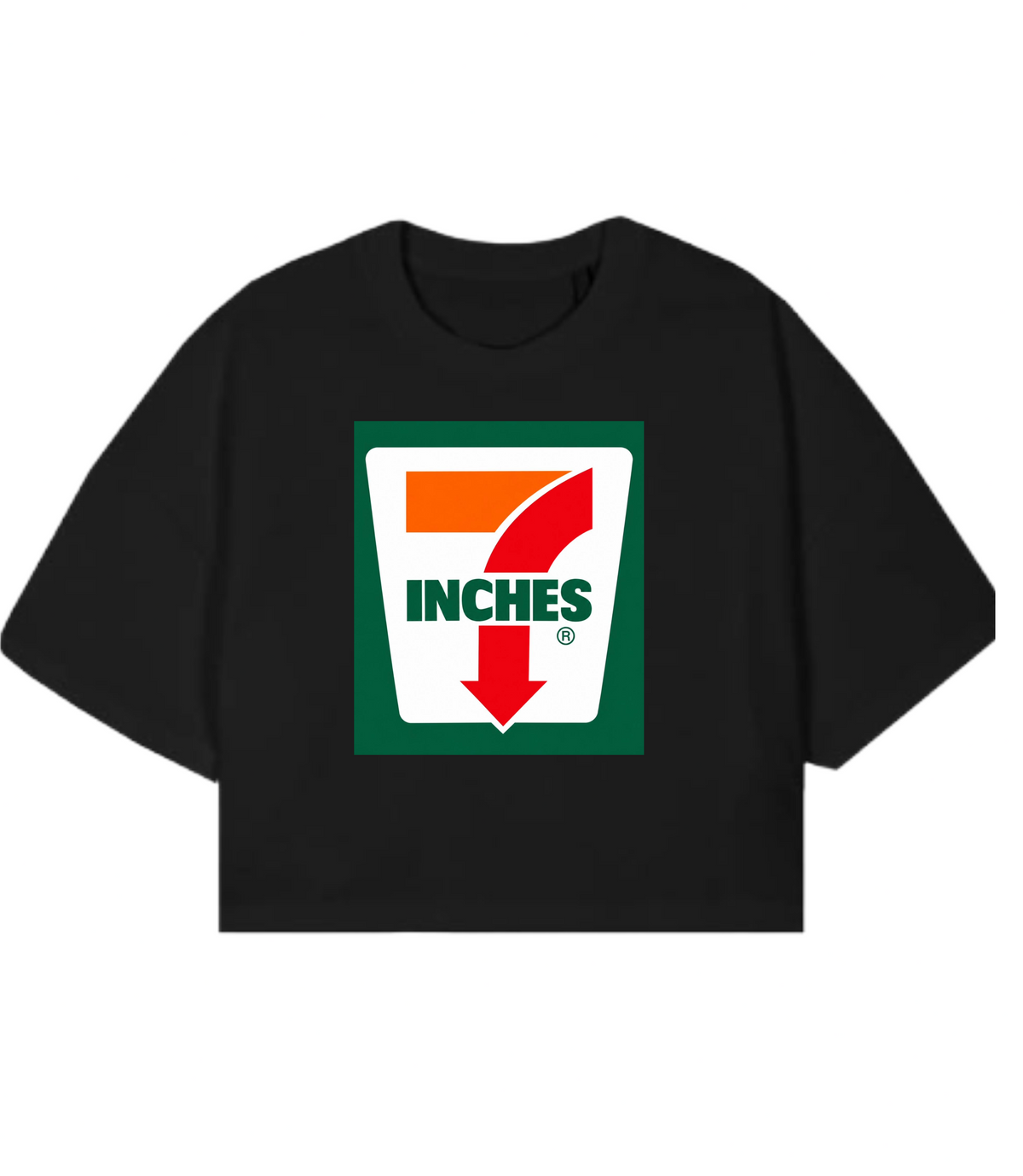 7 Inches boxy cropped Tshirt